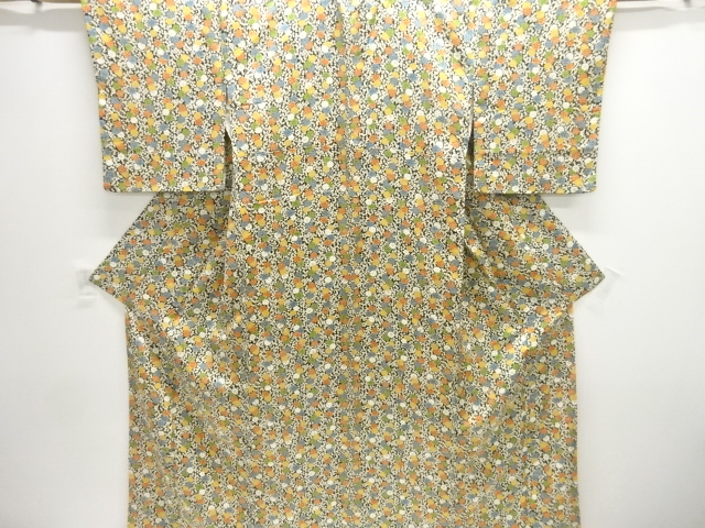 JAPANESE KIMONO / KOMON / FLOWER